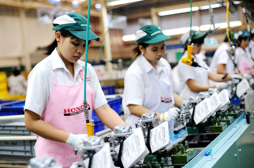 Thai honda manufacturing thailand